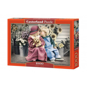 Castorland 104451 puzzle 1000 dílků První láska 1000 dílků