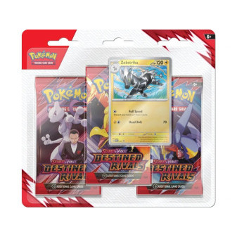 Pokémon TCG: SV10 Destined Rivals - 3 Blister Booster