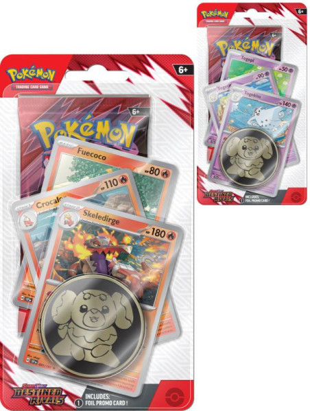 Pokémon TCG SV10 Destined Rivals Premium Checklane blister booster
