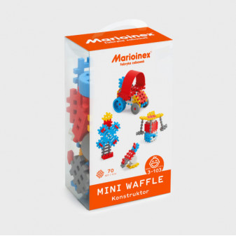 Stavebnice Waffle mini 70 ks chlapecké