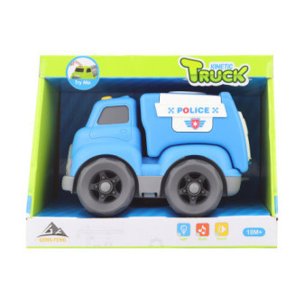 Baby auto policie se zvukem na baterie