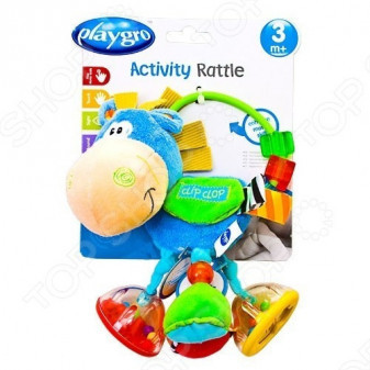 Playgro Chrastítko oslík 0101145