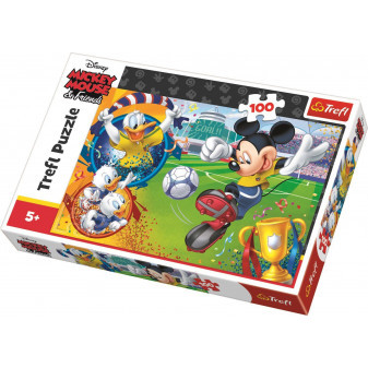 Trefl 116353 puzzle Mickey Mouse na hřišti 100 dílků