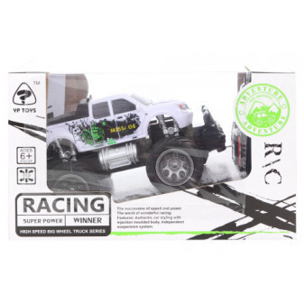 Auto RC na dálkové ovládání terénní bílé 1:16