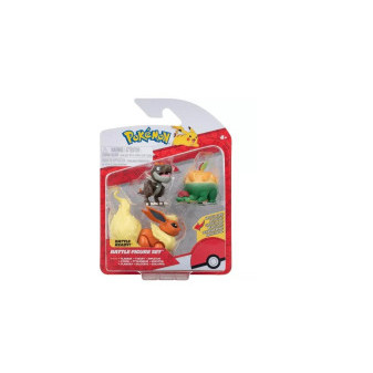 Pokémon figurky - 3 ks v balení Flareon, Tyrunt, Appletun