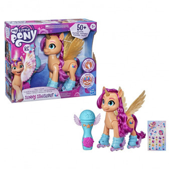 Hasbro My little Pony figurka Sunny zpívá a bruslí F1786