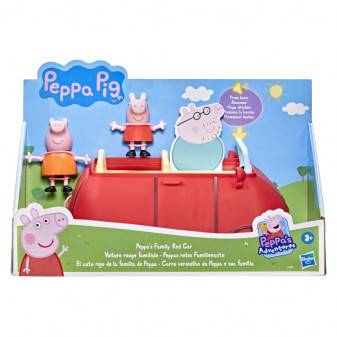 Hasbro  Prasátko Peppa a rodinné červené auto  Peppa Pig F2184