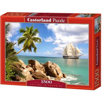 Castorland 150526 puzzle Plavba rájem 1500 dílků