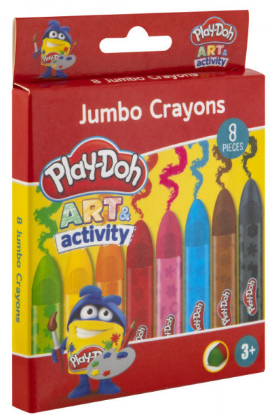 Play Doh Voskovky Jumbo 8 ks