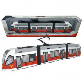 Tramvaj plastová 50 cm