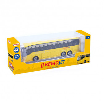Autobus RegioJet plast / kov 18,5 cm
