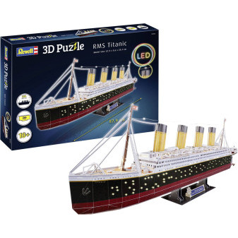 CubicFun - Puzzle 3D Titanic - 266 dílků