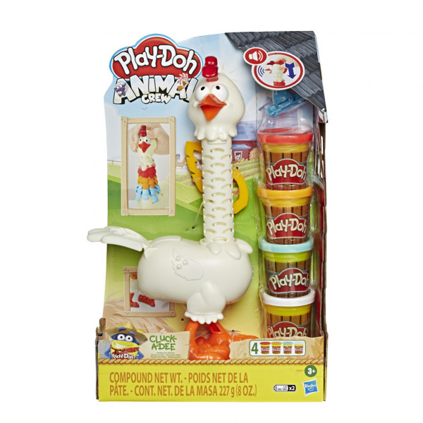 Hasbro Play-Doh Animals kvokající kuře E6647