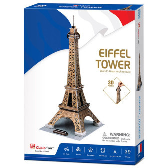Cubicfun puzzle 3D Eiffelova věž - 35 dílků