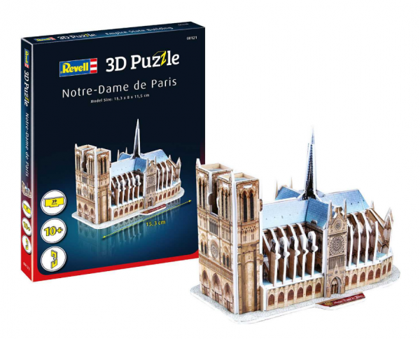 3D Puzzle REVELL 00121 - Notre-Dame de Paris