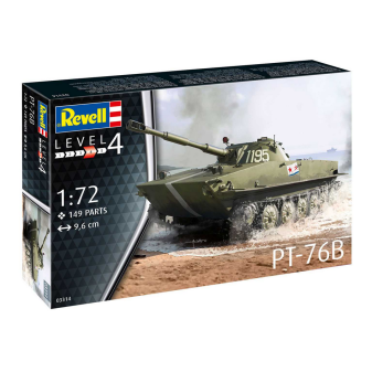 Revell Plastic ModelKit tank 03314 - PT-76B (1:72)