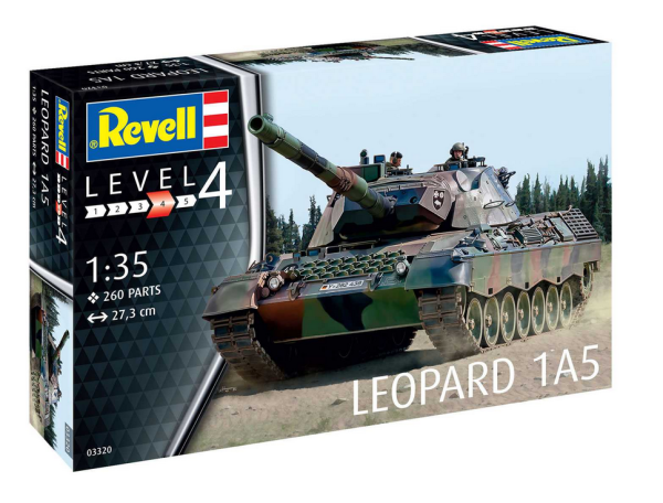 Revell Plastic ModelKit tank 03320 - Leopard 1A5 (1:35)