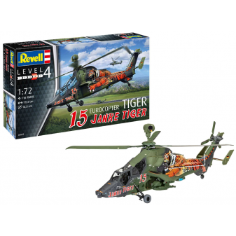 Revell Plastic ModelKit vrtulník 03839 - Eurocopter Tiger - '15 Years Tiger' (1:72)