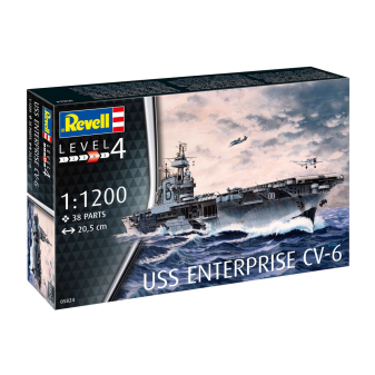 Revell Plastic ModelKit loď 05824 - USS Enterprise (1:1200)