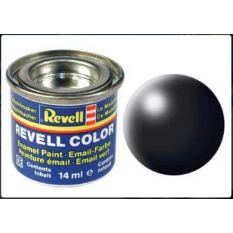 Revell 32302 barva emailová - hedvábná černá (black silk)