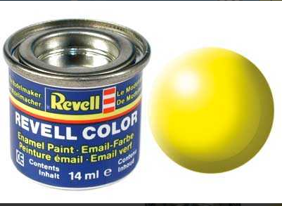 Revell 32312 barva emailová - hedvábná světle žlutá (luminous yellow silk)