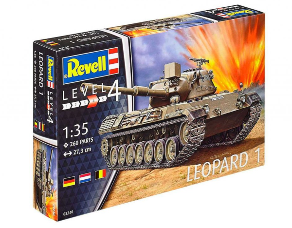 Revell Plastic ModelKit tank 03240 - Leopard 1 (1:35)Plastic ModelKit