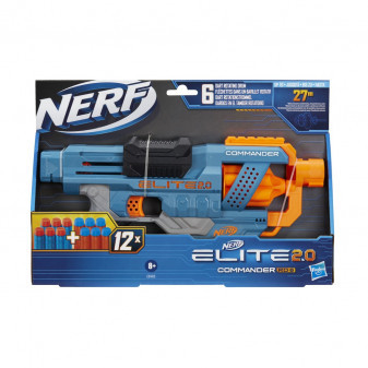 Hasbro Nerf Elite Commander RD-6 pistole E9485