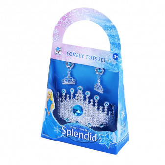 Korunka princezna s naušnicemi Frozen