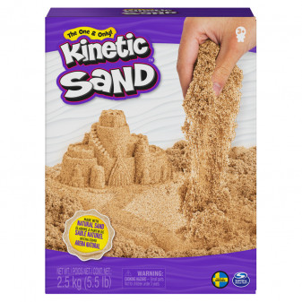 Spin Master Kinetic sand 5 kg hnědého tekutého písku