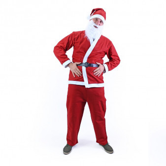 Kostým Santa Claus (bez vousů)