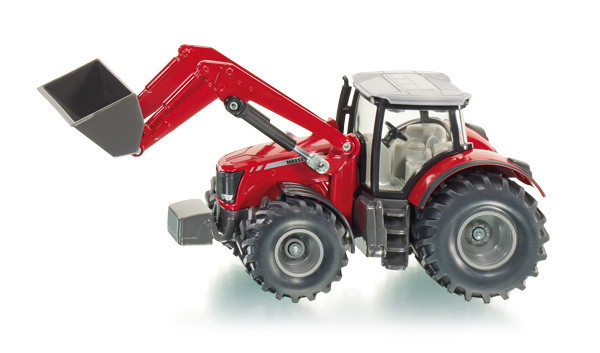 Siku 1985 Farmer traktor Massey Ferguson s předním nakladačem 1 : 50