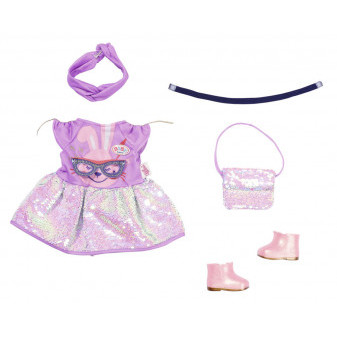 Zapf Creation BB Baby Born Souprava se šatičkami Deluxe Narozeninová edice, 4