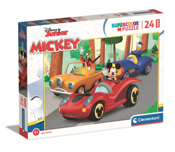 Clementoni 24229 Maxi Puzzle Mickey Mouse a přátelé 24 dílků