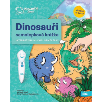 Albi kouzelné čtení Samolepková knížka Dinosauři