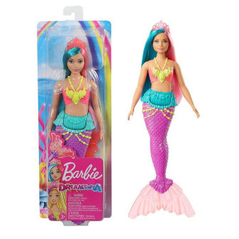 Mattel BRB Barbie Kouzelná mořská víla fialová GJK07