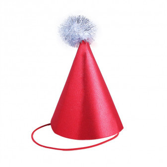 Vánoční brokátový klobouček