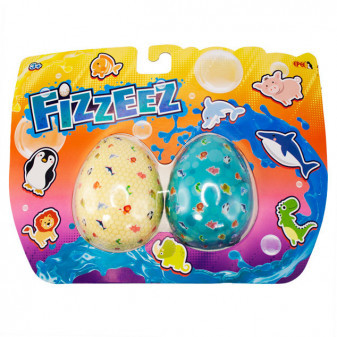Epline Fizzeez - Šumivá vajíčka s překvapením, 2 pack různé druhy