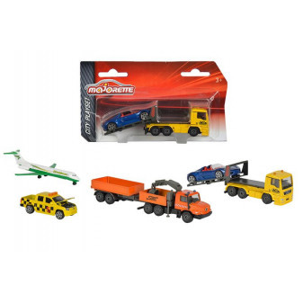 Majjorette Autíčka kovová City Playset malý
