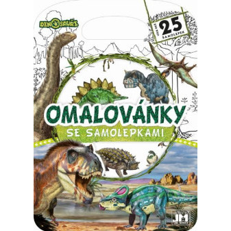 Models Kreativní blok se samolepkami Dinosouři