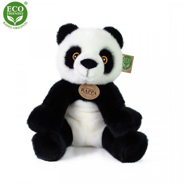 Plyšový panda sedící 27 cm