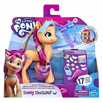 Hasbro My Little Pony panenka Sunny duhové překvapení F1794