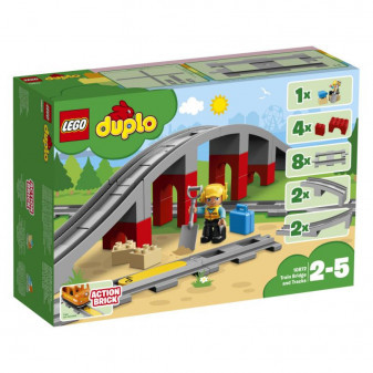 LEGO® 10872 DUPLO® Doplňky k vláčku – most a koleje