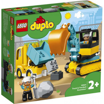 LEGO® DUPLO® Town 10931 Náklaďák a pásový bagr