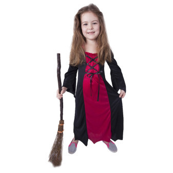 Dětský kostým čarodějnice Morgana (M) e-obal 6-8 let