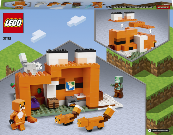 LEGO® Minecraft® 21178 Liščí domek