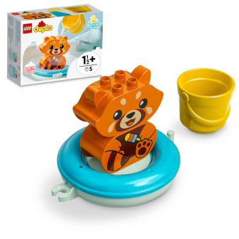 LEGO® DUPLO 10964 Legrace ve vaně: Plovoucí panda červená