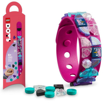 LEGO® DOTS 41802 Náramek - Barevný jednorožec