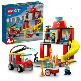 LEGO®  City 60375 Hasičská stanice a auto hasičů