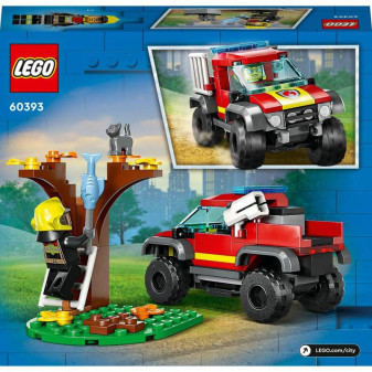 LEGO®  City 60393 Hasičský teréňák 4x4