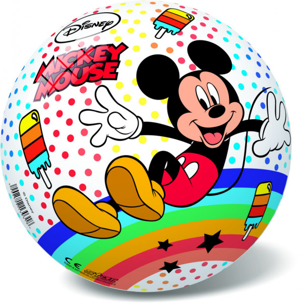 Star Míč Disney Mickey rainbow 14 cm